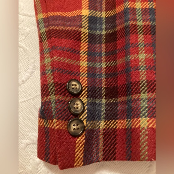 Vintage GAP Plaid Blazer - Picture 4 of 8